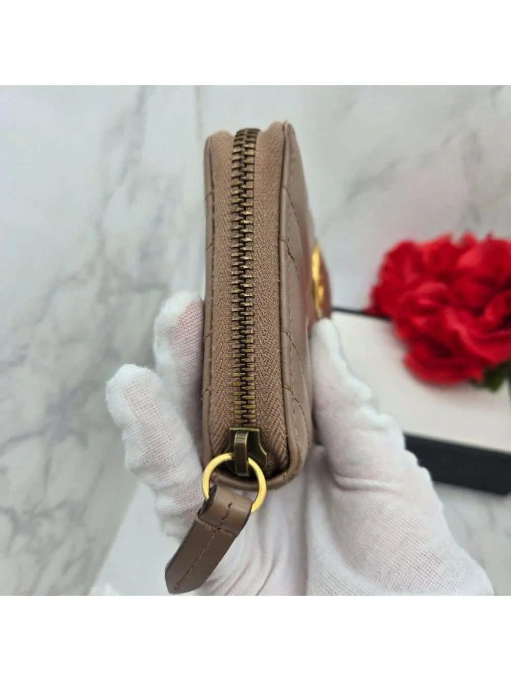 Gucci Wallet GG Marmont Quilted